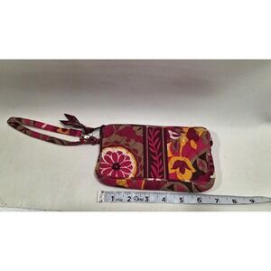 Vera Bradley Pink and Purple Printed Wallet